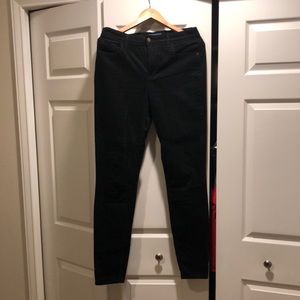 Old Navy dark green corduroy pants
